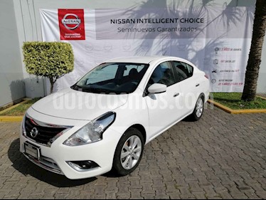 Nissan Versa Advance usado (2018) color Blanco precio $195,000