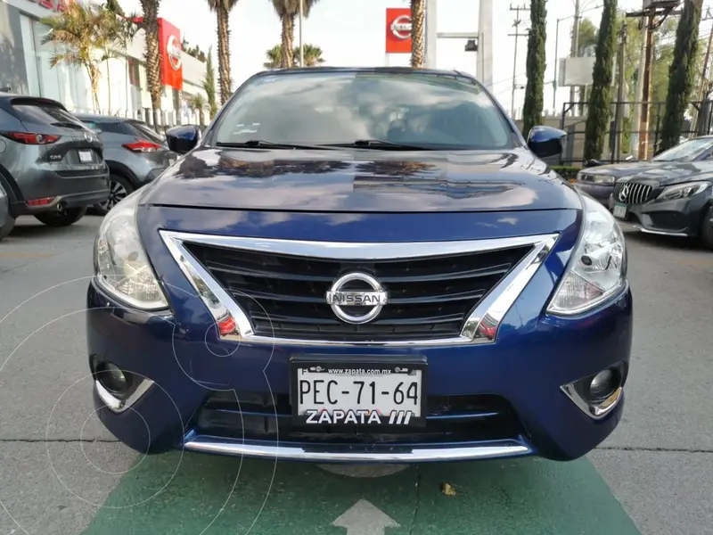 Foto Nissan Versa Advance usado (2018) color Azul financiado en mensualidades(enganche $58,750 mensualidades desde $6,222)