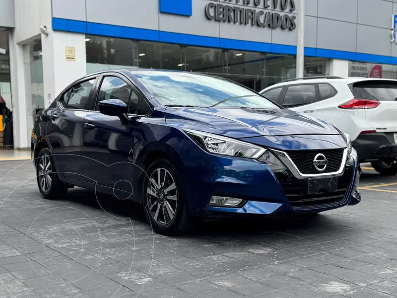 Foto Nissan Versa Advance usado (2021) color Azul precio $270,000