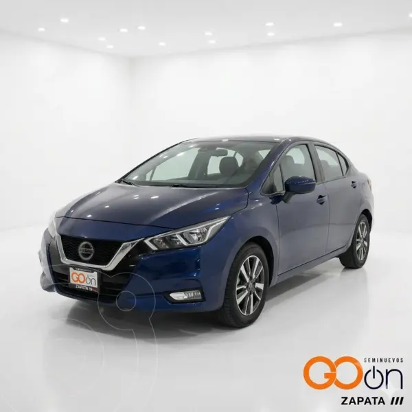Foto Nissan Versa Advance usado (2020) color NIS VR AZUL COBALTO precio $239,000