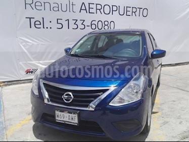 Foto venta Auto usado Nissan Versa Sense Aut (2018) color Azul precio $165,000
