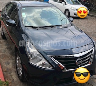 Nissan Versa Sense Aut usado (2016) color Azul precio $152,000