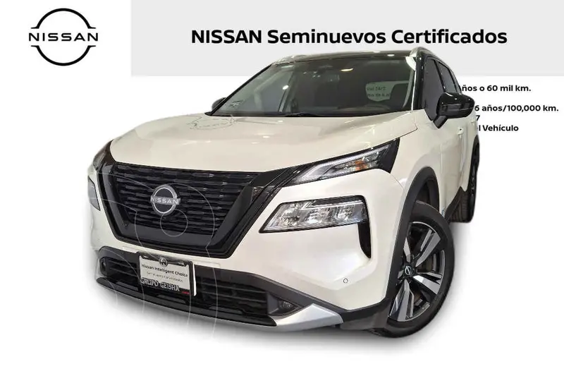 Foto Nissan X-Trail E-Power Platinum usado (2024) color Blanco financiado en mensualidades(enganche $130,900 mensualidades desde $12,913)