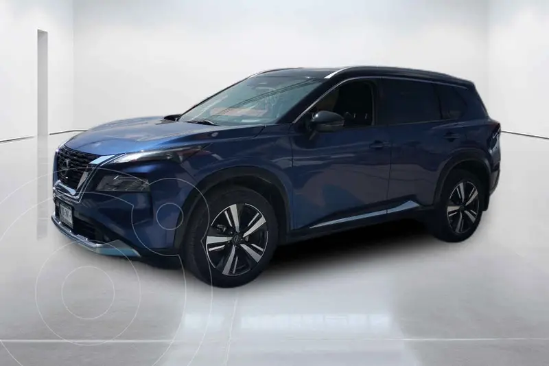 Foto Nissan X-Trail E-Power Platinum usado (2023) color Azul financiado en mensualidades(enganche $183,484 mensualidades desde $12,327)