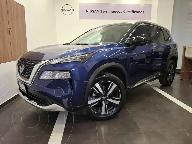 Foto Nissan X-Trail Platinum 3 Filas usado (2024) color Azul precio $630,000