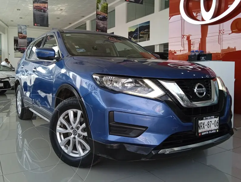 Foto Nissan X-Trail Sense 2 Row usado (2020) color Azul precio $340,000