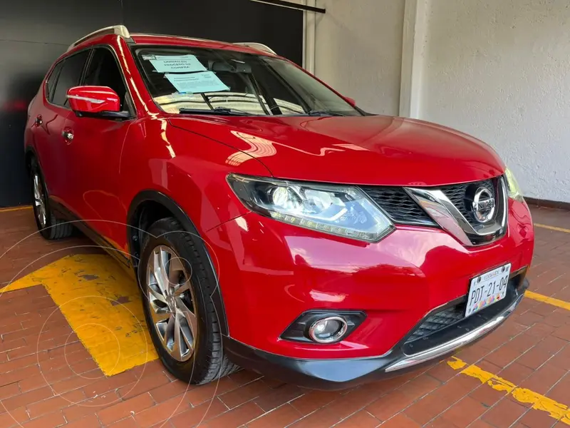 Foto Nissan X-Trail Exclusive 2 Row usado (2017) color Rojo precio $249,000