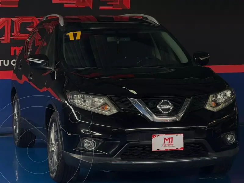 Foto Nissan X-Trail Advance 2 Row usado (2017) color Negro financiado en mensualidades(enganche $44,960)