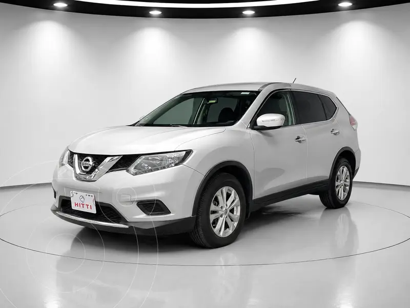 Foto Nissan X-Trail Sense 2 Row usado (2016) color plateado precio $245,000
