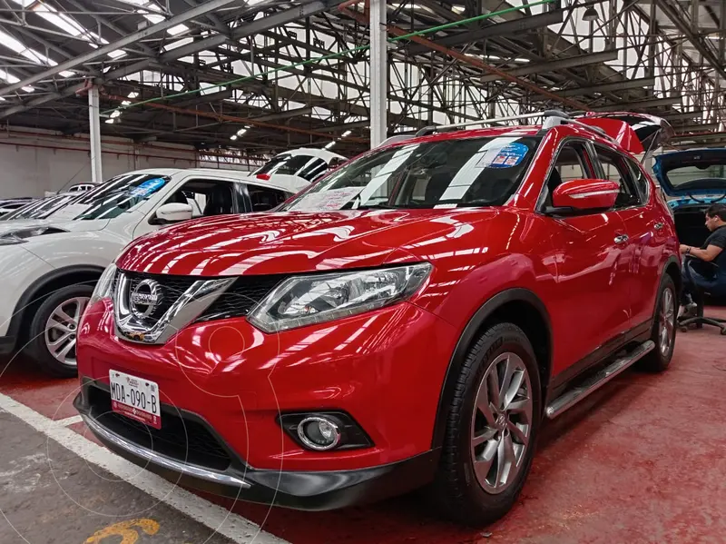 Foto Nissan X-Trail Advance usado (2015) color Rojo financiado en mensualidades(enganche $57,000 mensualidades desde $6,000)