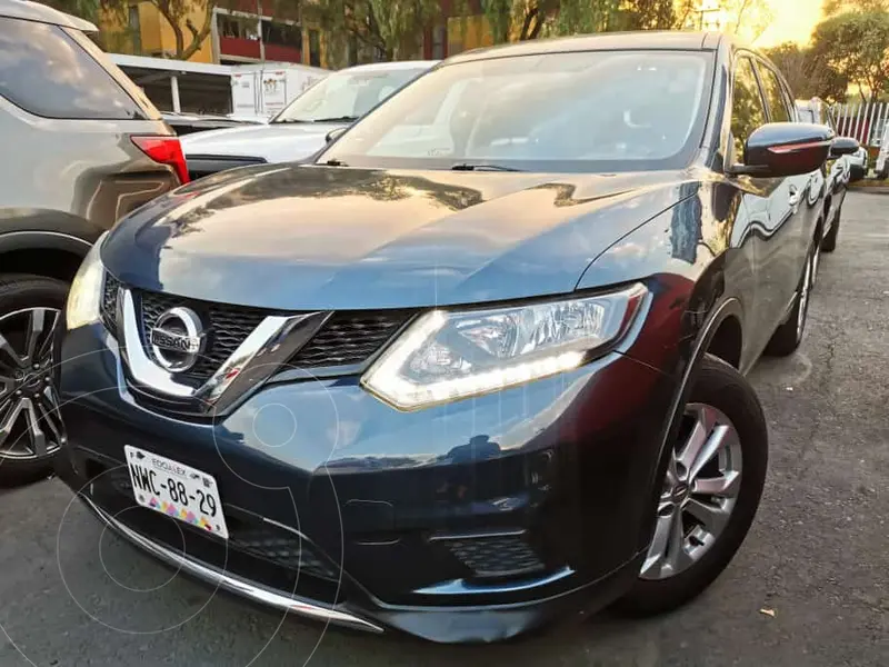 Nissan X-Trail Sense 2 Row usado (2016) color Azul precio $270,000