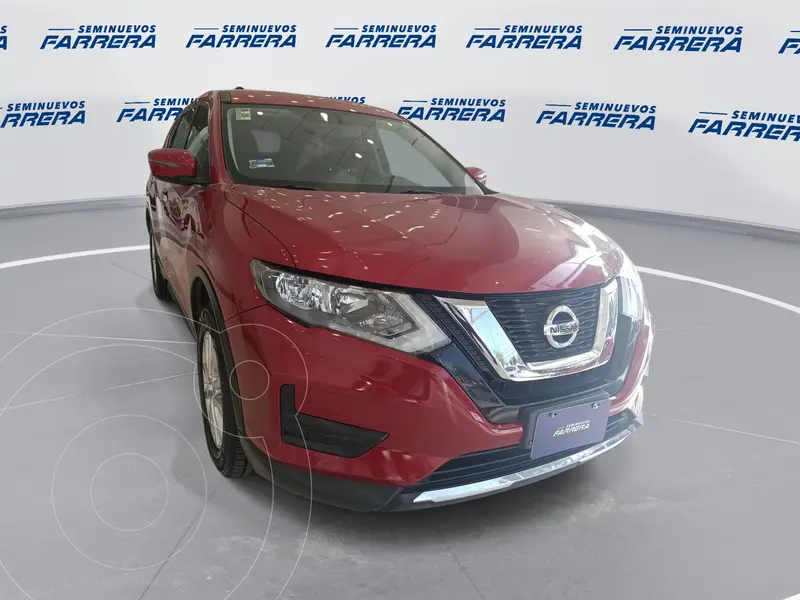 Foto Nissan X-Trail Sense 2 Row usado (2019) color Rojo financiado en mensualidades(enganche $70,225 mensualidades desde $5,825)