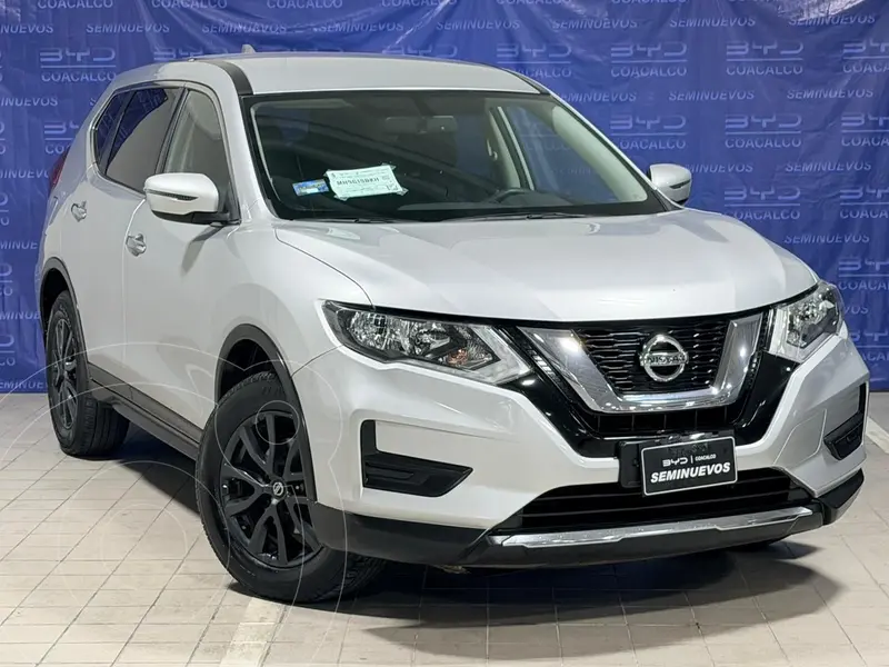 Foto Nissan X-Trail Sense 2 Row usado (2022) color plateado financiado en mensualidades(enganche $135,850 mensualidades desde $5,836)