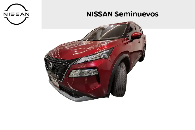 Foto Nissan X-Trail Exclusive 2 Filas usado (2024) color Rojo precio $595,600