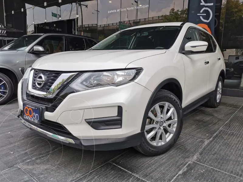 Foto Nissan X-Trail Sense 2 Row usado (2018) color Blanco financiado en mensualidades(enganche $96,250 mensualidades desde $9,734)
