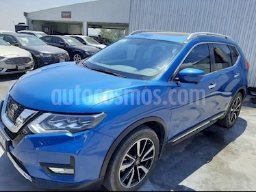 foto Nissan X-Trail 5P EXCLUSIVE CVT PIEL CD QC GPS 7 PAS. RA-18 4X4 usado (2019) color Azul precio $470,000