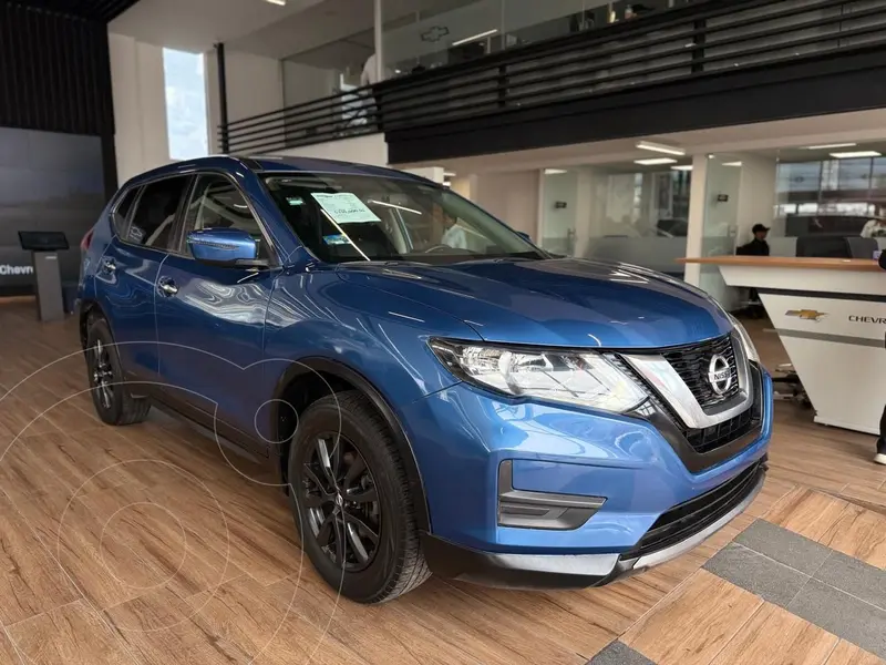 Nissan X-Trail Sense 2 Row usado (2021) color Azul precio $330,000