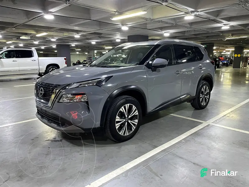 Foto Nissan X-Trail Exclusive 3 Filas usado (2023) color Gris Oscuro precio $479,000