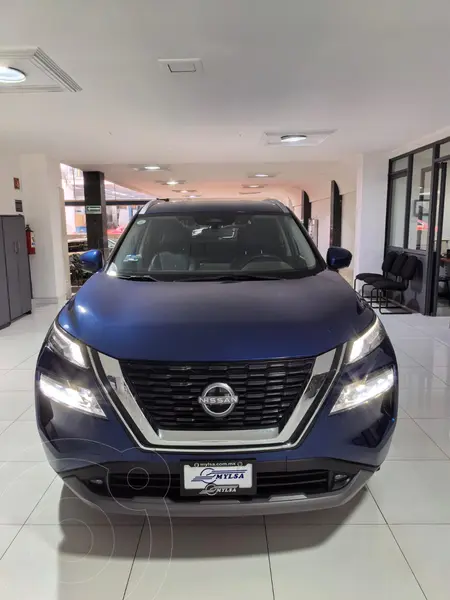 Foto Nissan X-Trail Exclusive 2 Filas usado (2024) color Azul precio $535,000