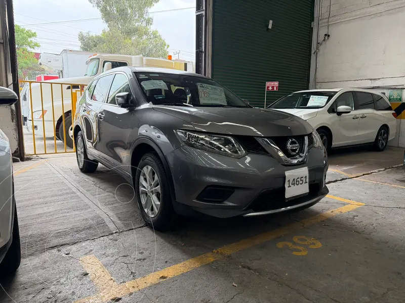 Foto Nissan X-Trail Sense 2 Row usado (2016) color Gris Metalico financiado en mensualidades(enganche $49,500 mensualidades desde $4,500)