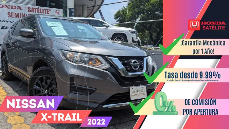 Nissan X-Trail Sense 3 Row usado (2022) color Gris precio $307,900