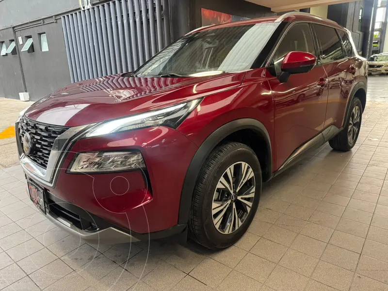 Foto Nissan X-Trail Exclusive 2 Filas usado (2024) color Rojo financiado en mensualidades(enganche $134,888 mensualidades desde $10,315)