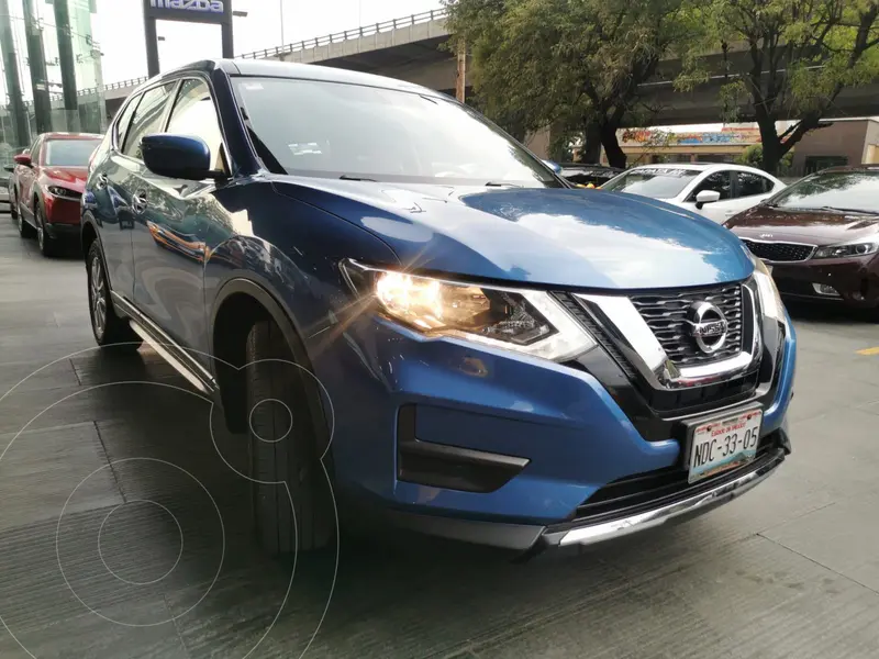 Foto Nissan X-Trail Sense 2 Row usado (2019) color Azul financiado en mensualidades(enganche $103,750 mensualidades desde $10,345)