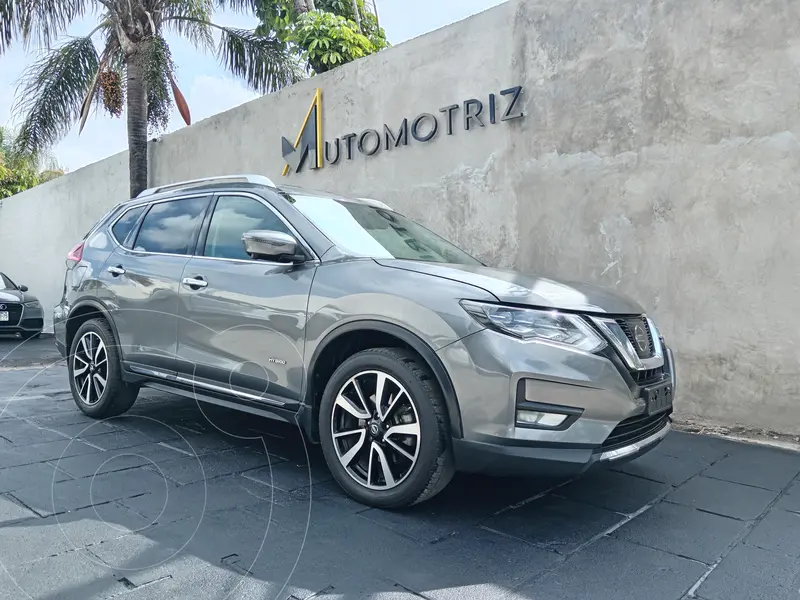 Foto Nissan X-Trail Exclusive 2 Row Hybrid usado (2019) color Gris precio $399,000