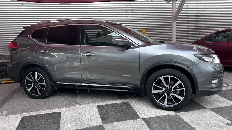 Foto Nissan X-Trail Exclusive 2 Row Hybrid usado (2020) color Gris financiado en mensualidades(enganche $137,940 mensualidades desde $5,926)