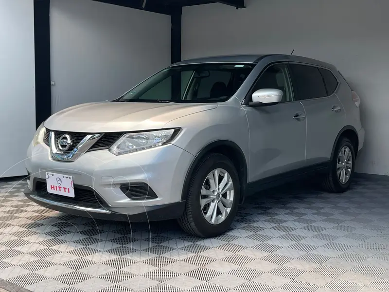 Foto Nissan X-Trail Sense 2 Row usado (2016) color Gris Metalico financiado en mensualidades(enganche $49,000 mensualidades desde $5,445)