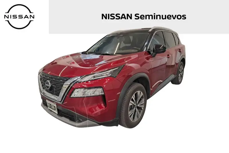 Foto Nissan X-Trail Exclusive 2 Filas usado (2023) color Rojo precio $487,000