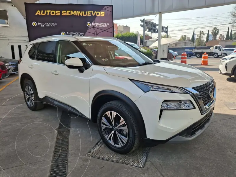 Foto Nissan X-Trail Exclusive 2 Filas usado (2024) color Blanco Perla financiado en mensualidades(enganche $91,118 mensualidades desde $14,134)