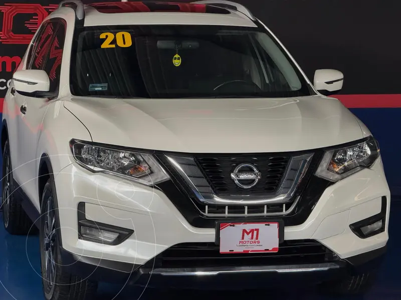 Foto Nissan X-Trail Advance 2 Row usado (2020) color Blanco Perla financiado en mensualidades(enganche $63,960)