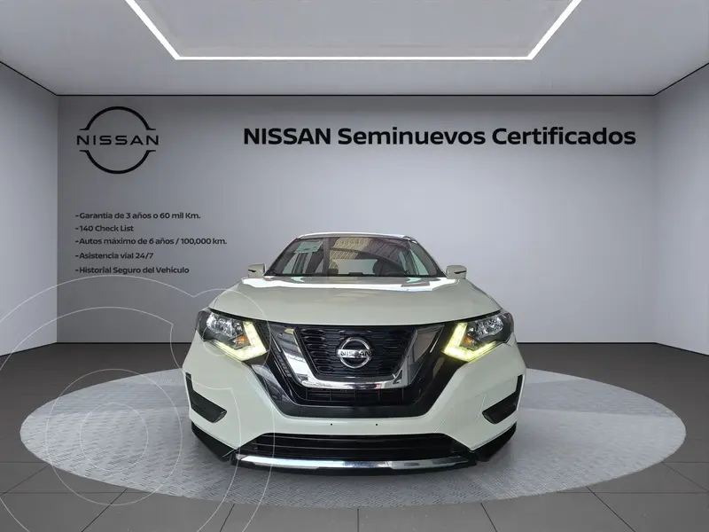 Foto Nissan X-Trail Sense 2 Row usado (2021) color Blanco financiado en mensualidades(enganche $107,151 mensualidades desde $5,114)