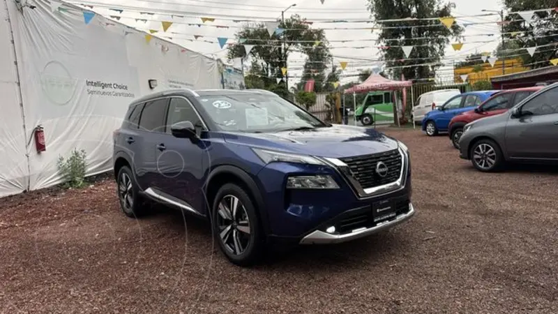 Foto Nissan X-Trail Platinum Plus 2 Filas usado (2023) color Azul precio $649,000