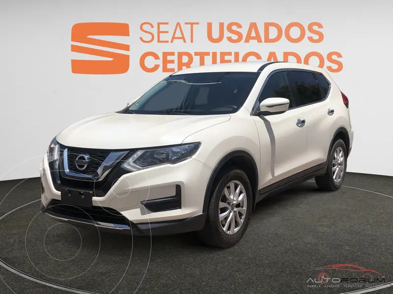 Foto Nissan X-Trail SENSE 3RA FILA usado (2019) color BLANCO SATINADO precio $339,000