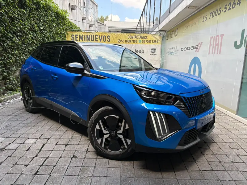 Foto Peugeot 2008 1.2L GT ADAS SC usado (2024) color Azul financiado en mensualidades(enganche $179,740 mensualidades desde $7,722)