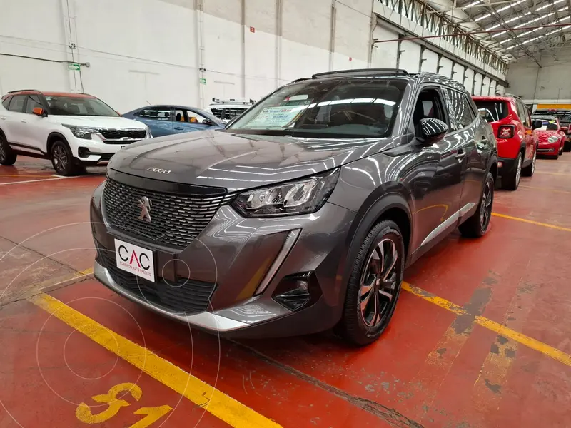 Foto Peugeot 2008 1.2L Allure Aut usado (2023) color Gris financiado en mensualidades(enganche $80,000 mensualidades desde $7,200)