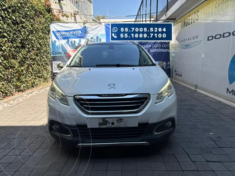 Foto Peugeot 2008 1.6L usado (2016) color Blanco precio $195,000