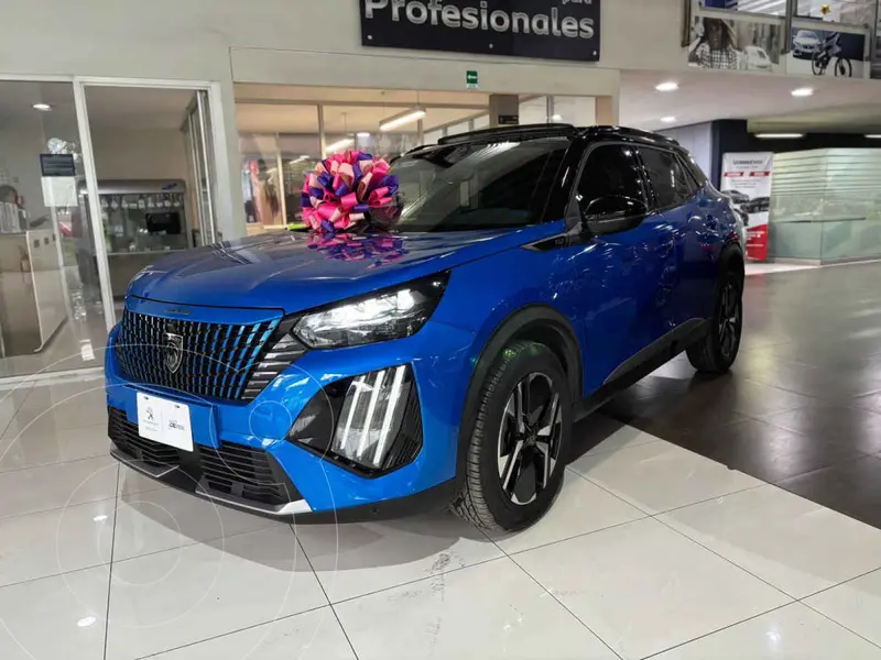 Foto Peugeot 2008 1.2L GT usado (2025) color Azul financiado en mensualidades(enganche $133,524 mensualidades desde $10,215)