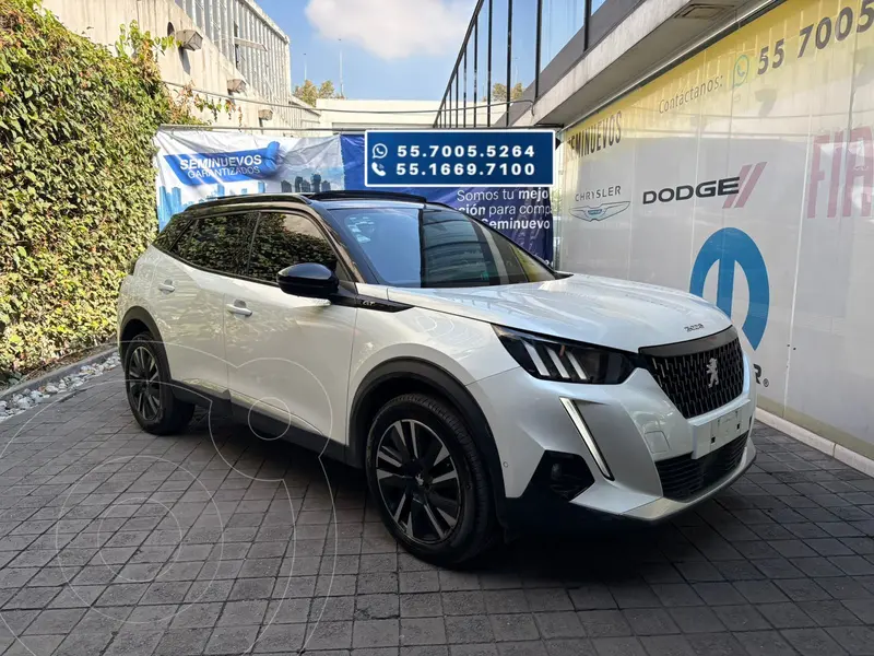 Foto Peugeot 2008 1.2L GT ADAS SC usado (2023) color Blanco financiado en mensualidades(enganche $160,930 mensualidades desde $6,914)
