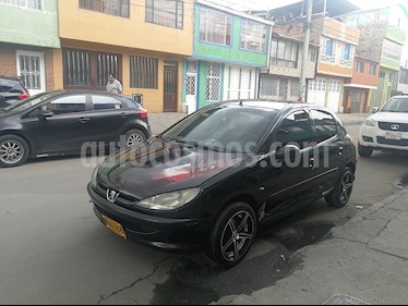 Foto venta Carro usado Peugeot 206 XRA Hatchback 1.400 C.C (2007) color Negro precio $14.500.000