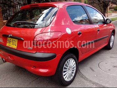 Peugeot 206+ 1.4L usado (2003) color Rojo precio $11.000.000