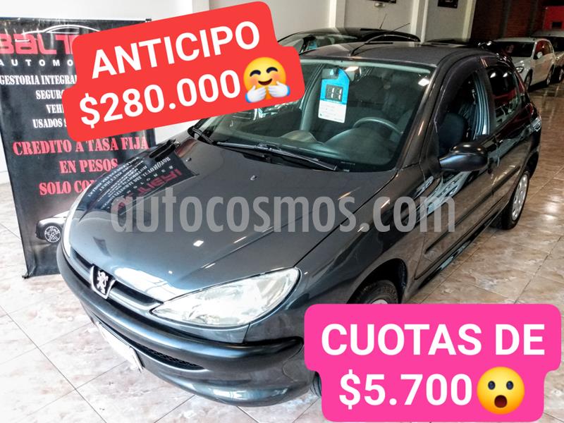 Peugeot 206 1.4 Generation 5P usado (2011) color Gris Oscuro precio $470.000