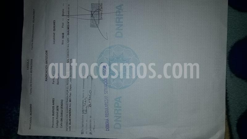 Peugeot 206 1.4 XR 3P usado (2001) color Gris Plata precio $180.000