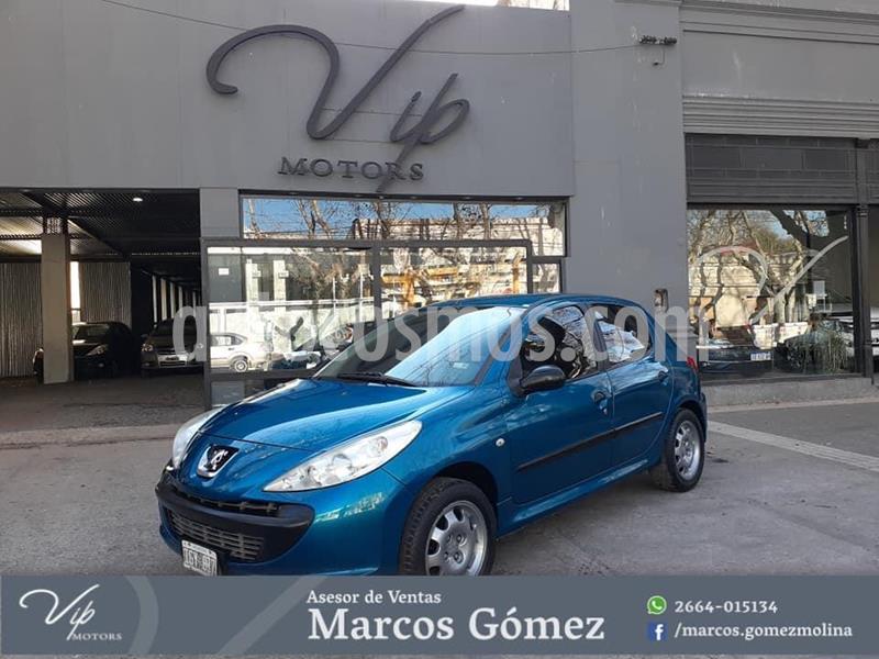 foto Peugeot 207 Compact 1.4 Active 4P usado (2009) color Azul Celeste precio $480.000