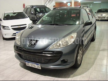 Peugeot 207 Compact Sw Xt 1.6 usado (2009) color Gris precio $374.900