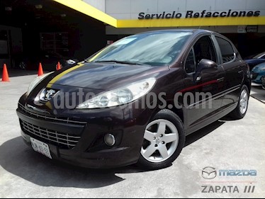 Peugeot 207 5P Allure usado (2012) color Azul Isla Bella precio $115,000