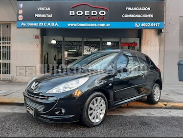 Peugeot 207 Compact 3Ptas. 1.6 N Feline / XT (110cv) usado (2012) color Negro precio $445.000