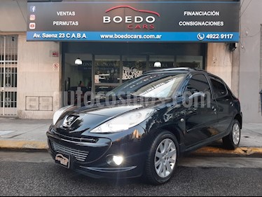 Peugeot 207 - usado (2009) color Negro precio $360.000